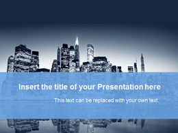 Modern architecture classic business ppt template