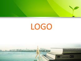 Rencana satu tahun di musim semi-musim semi menjadi template ppt perjalanan baru