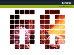 เทมเพลต ppt สร้างสรรค์สี่เหลี่ยมจัตุรัสที่สวยงาม