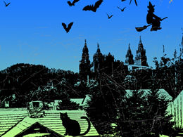 Deux ensembles de beaux modèles de Halloween ppt à télécharger