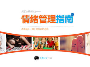 Emotionsmanagement-Leitfaden - Mitarbeiter-On-the-Job-Schulung ppt-Vorlage