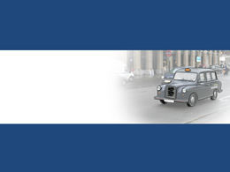 PPT dynamische Zeichnung Auto-Taxi Transportindustrie ppt Vorlage