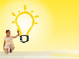 点亮希望，点燃光芒：小学教育教学ppt模板