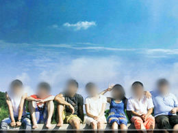 Modelo de ppt de tema de filme "Aqueles anos"