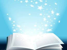 O poder do conhecimento - um modelo de ppt de livro aberto