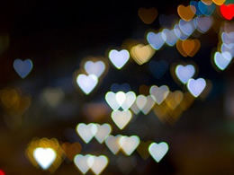 20 개의 다채로운 빛 반점 배경 그림