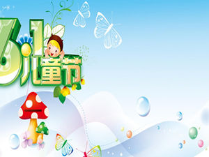 6.1 Template ppt kartun Hari Anak