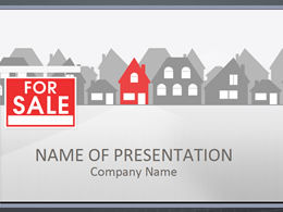 قالب باور بوينت لمبيعات المنزل البديل