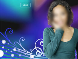 Szablon postaci zagranicznej urody PPT