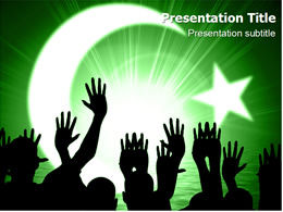 举手发誓PPT模板