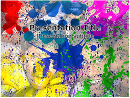 インドホーリー祭pptテンプレート