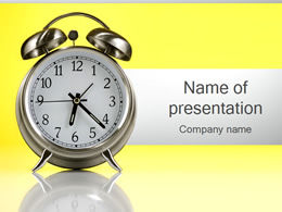 目覚まし時計PTテンプレート