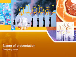 Modello ppt di inquinamento atmosferico delle emissioni di scarico