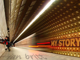 Foreign super cool personal resume ppt template