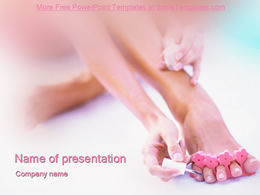 Modello di ppt per nail art da donna