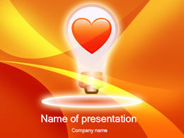 養生保健警示燈公益ppt模板