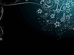 9 절묘한 검은 PPT 배경 사진