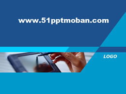 手書きコンピュータビジネスpptテンプレート