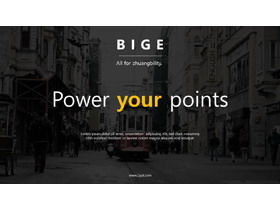 Șablon negru european și american cu vedere la fundal imagine de fundal șablon PPT