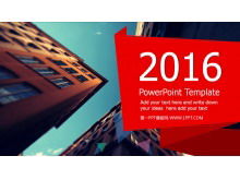 PPT-Vorlage für den architektonischen Hintergrund des Kunstdesigns