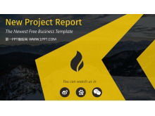 เทมเพลต PPT สำหรับธุรกิจการนำเสนอที่สวยงามแบบไดนามิก