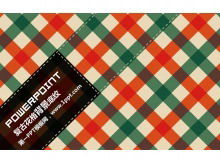 Modèle PowerPoint de art de fond quadrillé