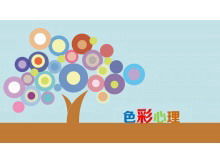 Psikologi warna dinamis "pohon" PPT