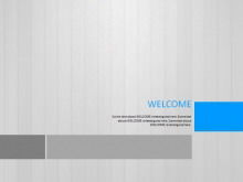 Modèle PPT professionnel de style win8 gris gratuit