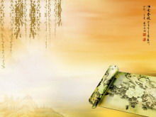 ดาวน์โหลดเทมเพลต PPT ของ Jiangnan Chunxiao Chinese Wind