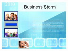 Download del modello PPT aziendale in background di screening della tecnologia