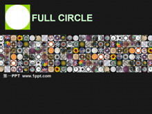 Personality art background download del modello PPT