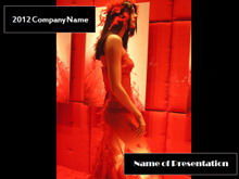 패션 디자인 배경 패션 예술 PPT 템플릿 다운로드