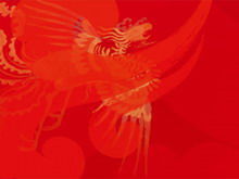 레드 동적 올림픽 PPT 템플릿 다운로드