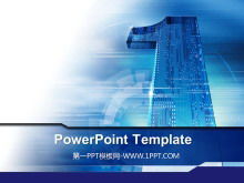 أول تنزيل لقالب عرض شرائح التكنولوجيا