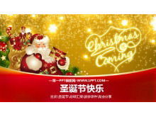 Modèle de diaporama de Noël exquis et luxueux