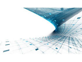 푸른 공간 기술 PPT 배경 그림