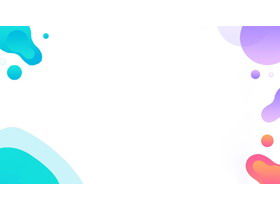 3张多彩动感时尚的PPT背景图