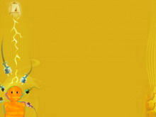 Modello di sfondo PPT di ricarica del cervello dei cartoni animati