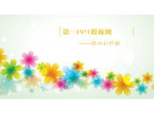 Image d'arrière-plan PPT thème de l'amour beau et romantique