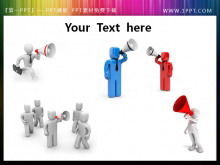 أربعة يصرخون صور 3D الشرير المادية