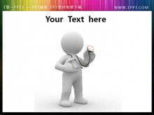 Téléchargement de matériel PPT méchant 3D avec appareil auditif portable