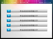 Slide navigation button material with blue serial number 3D effect