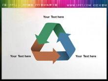 Цикл треугольника PPT часто используемые стрелки