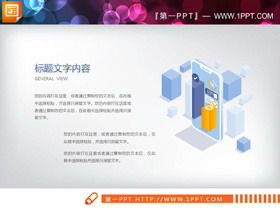 28 serie di grafici PPT aziendali piatti blu