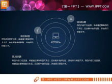 Grafico PPT dinamico in stile iOS traslucido Daquan