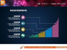 Dinamik renk elle boyanmış öğretmenin ders PPT şeması