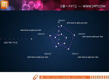 Télécharger un package de graphique PPT bicolore violet et blanc simple et platTélécharger un package de graphique PPT bicolore violet et blanc simple et plat