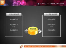 Download del grafico PPT di relazione completa gialla