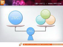 Pobieranie szablonu pokazu slajdów z kontrastem w stylu skali