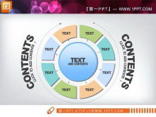 Crystal style diffusion relationship slide diagram download